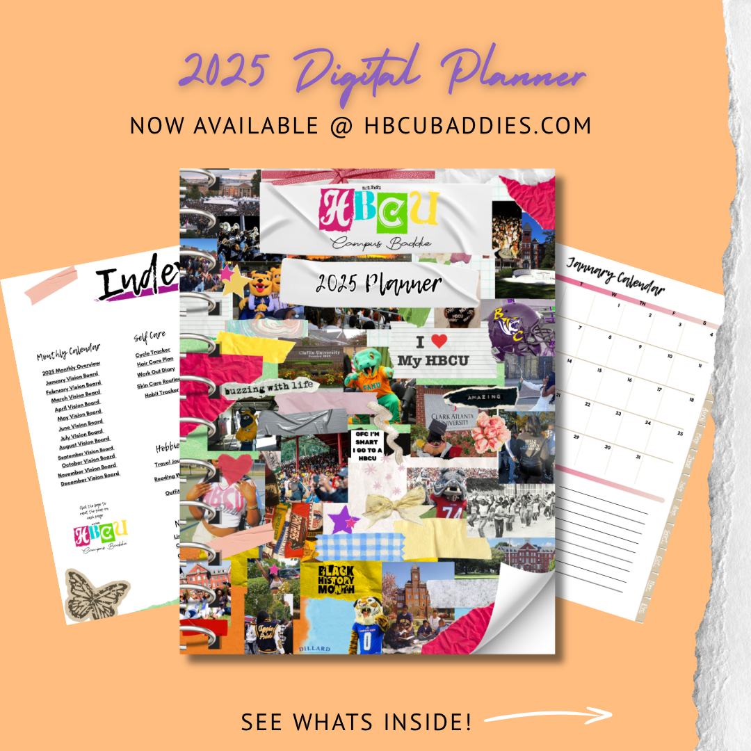 2025 HBCU Campus Baddie Digital Planner