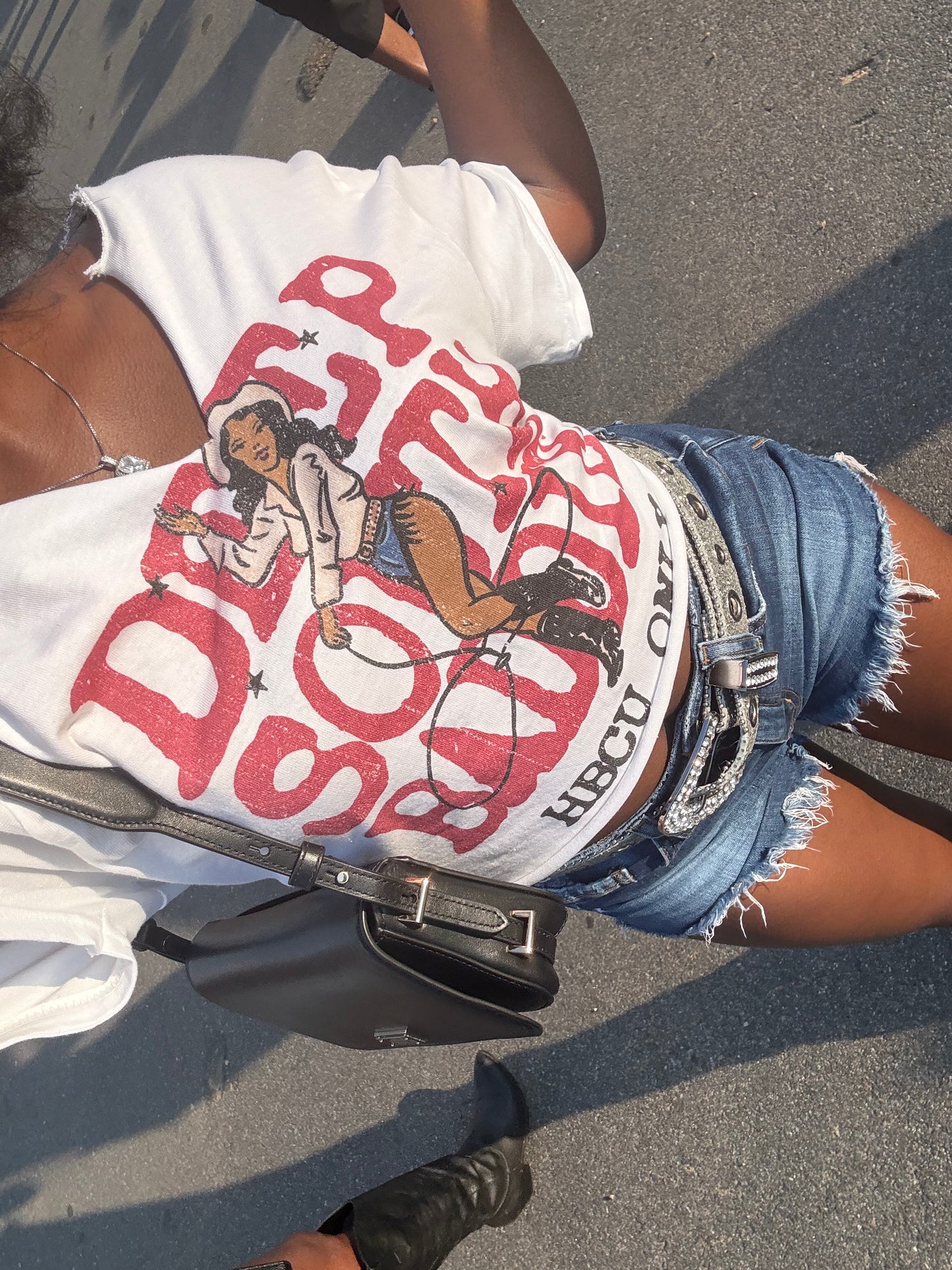 Deep South Baddie Tee - Red