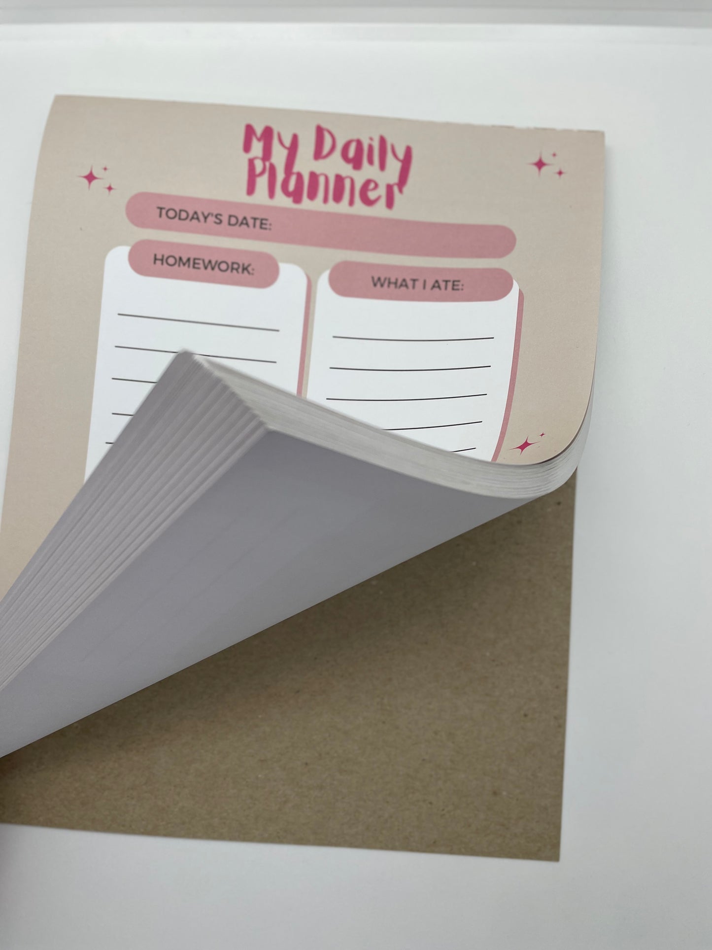 Daily Planner Notepad