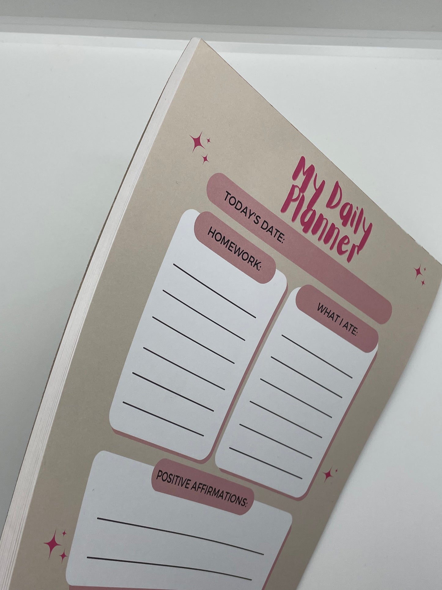 Daily Planner Notepad