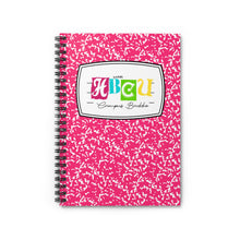 Load image into Gallery viewer, HBCU Baddie Logo Spiral Notebook - Ruled Line
