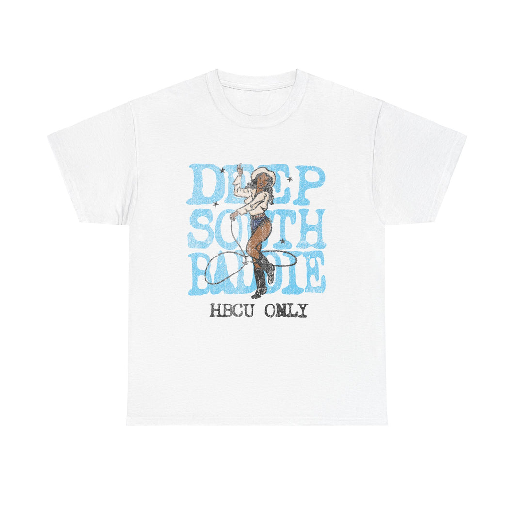 Deep South Baddie Tee - Blue