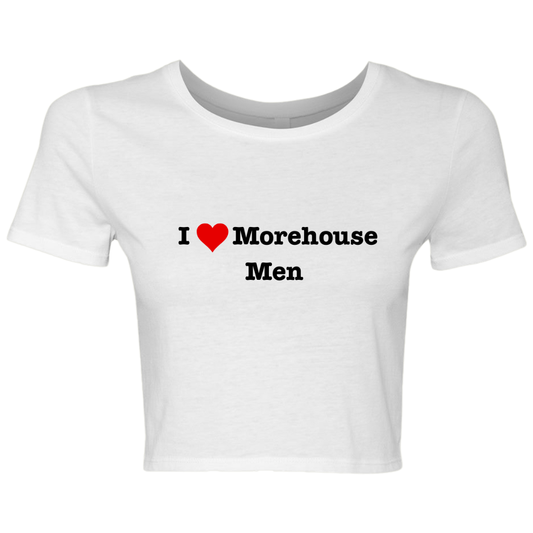 Morehouse Love Crop Tee