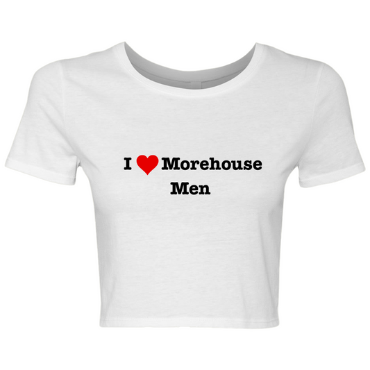 Morehouse Love Crop Tee