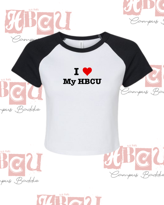 I Love My HBCU | Raglan Baby Tee