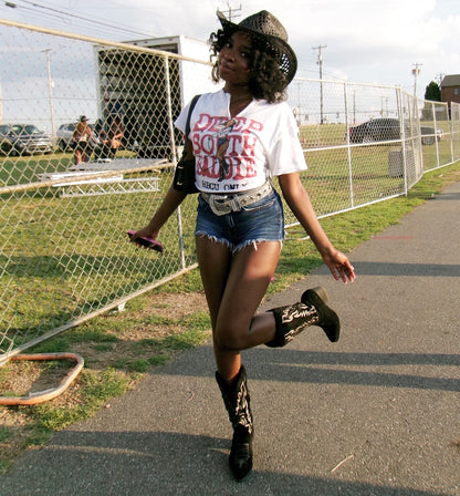 Deep South Baddie Tee - Red