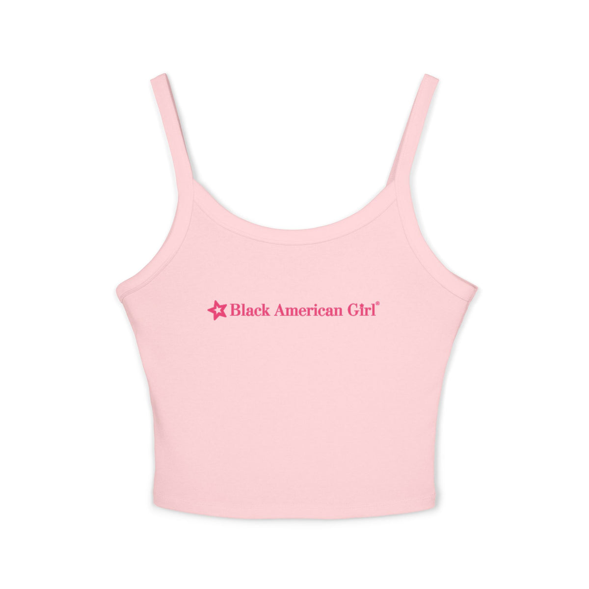 Black American Girl - Spaghetti Tank