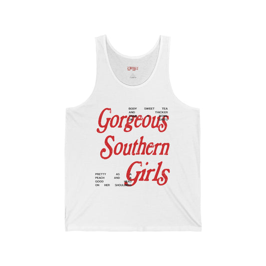 Gorgeous Southern Girl Tank - Red