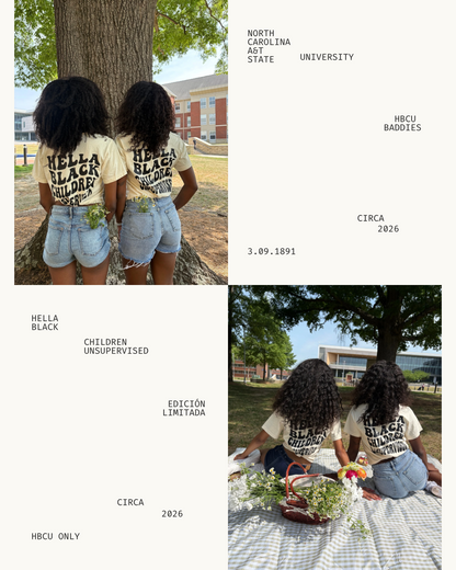 Hella Black Children Unsupervised - T-shirt