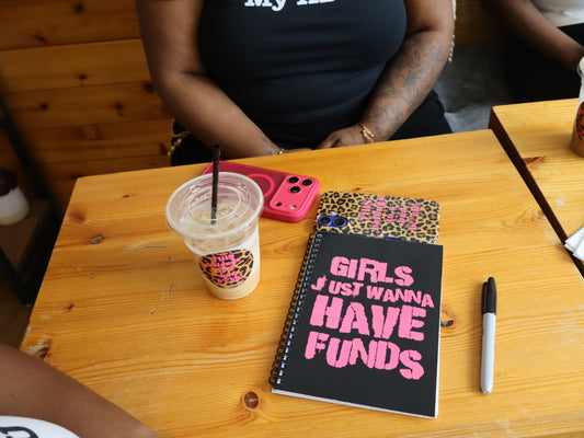 Fund the Gworls Spiral Notebook - Ruled Line