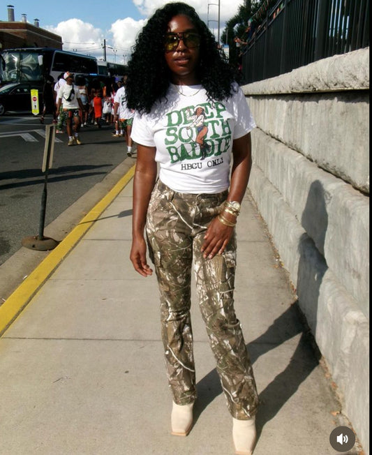 Deep South Baddie Tee - Green