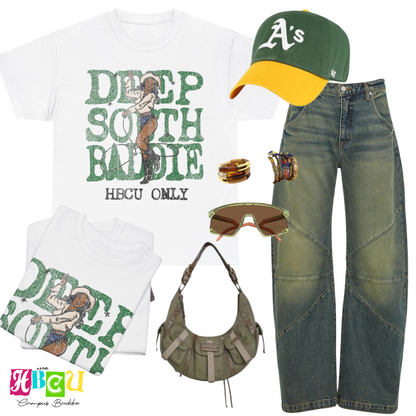 Deep South Baddie Tee - Green