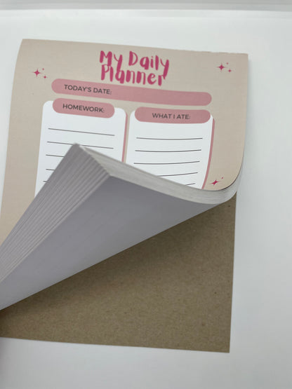 Daily Planner Notepad